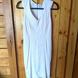 Bebe White Pencil Dress - Size 8